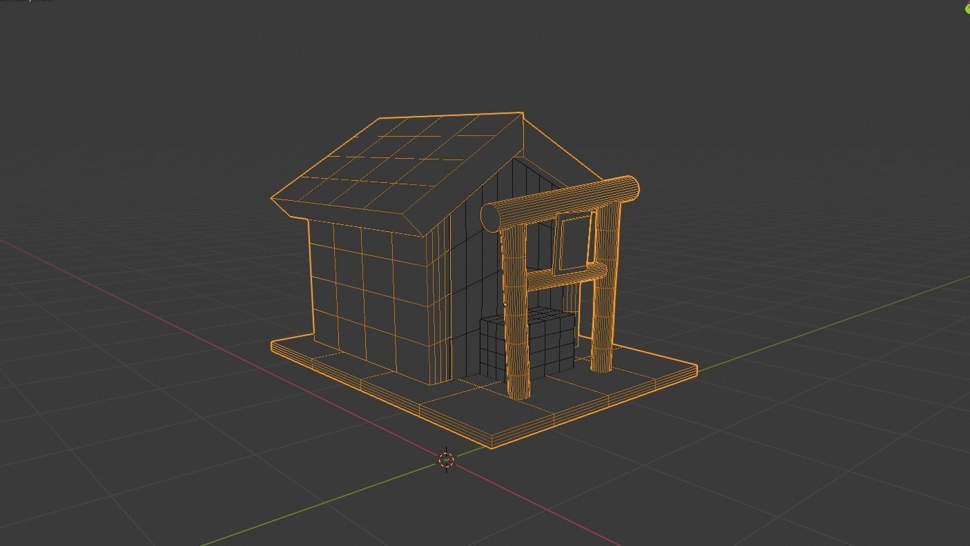 Yato Temple Free low-poly 3D model_7