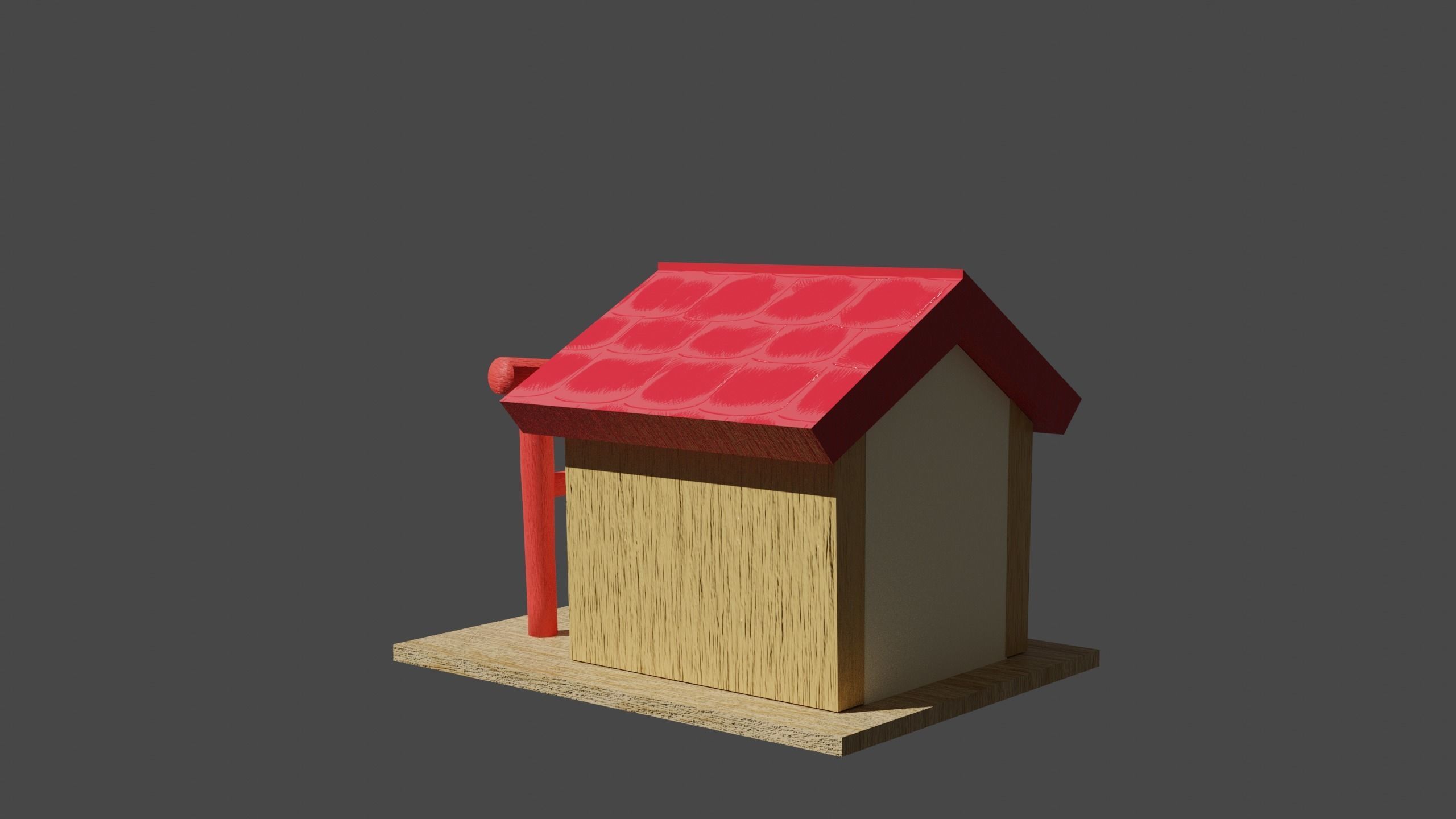 Yato Temple Free low-poly 3D model_3