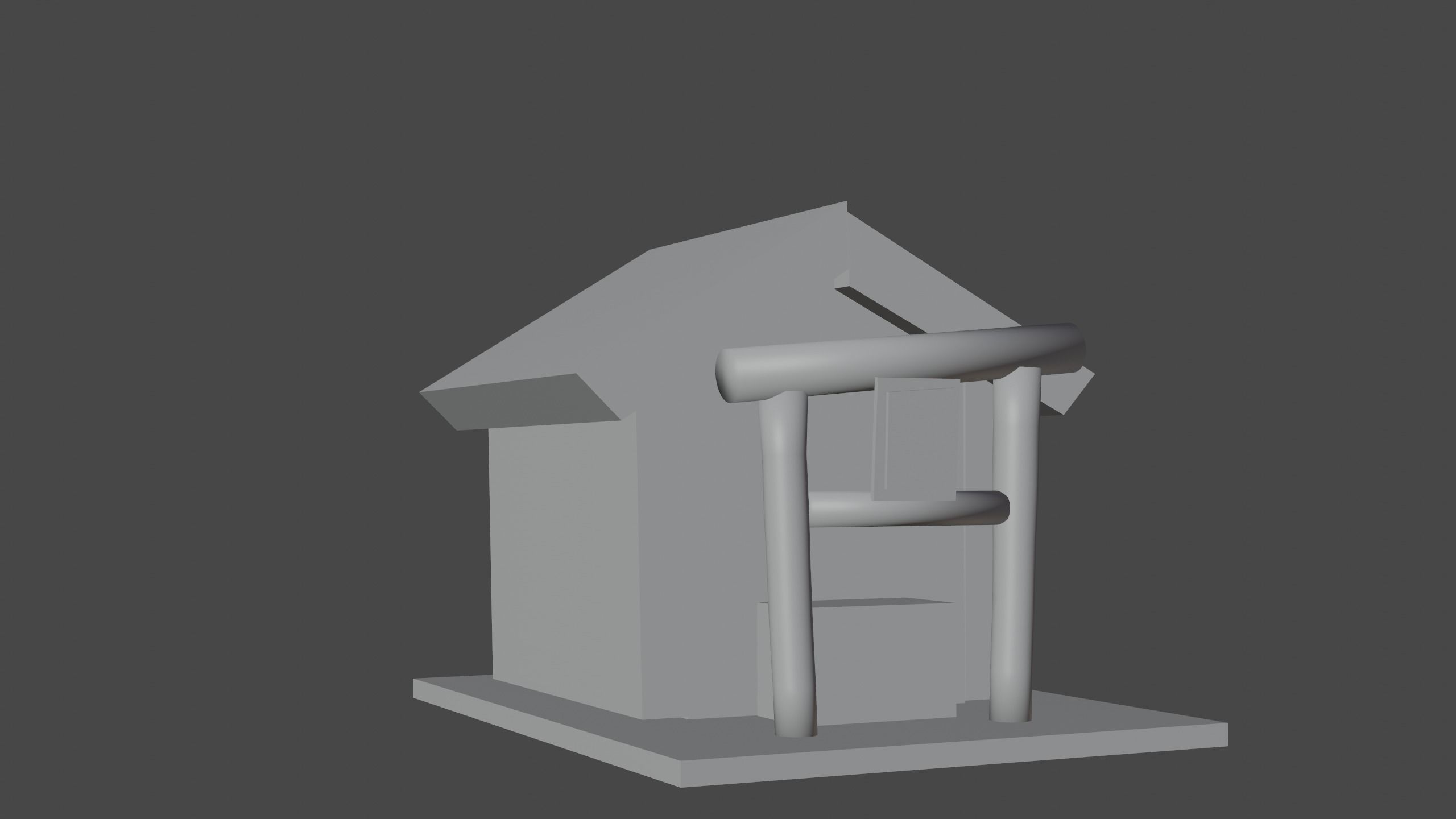 Yato Temple Free low-poly 3D model_4