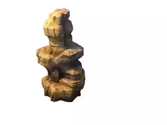 Game Model - Desert Gobi - Wind Stone 17