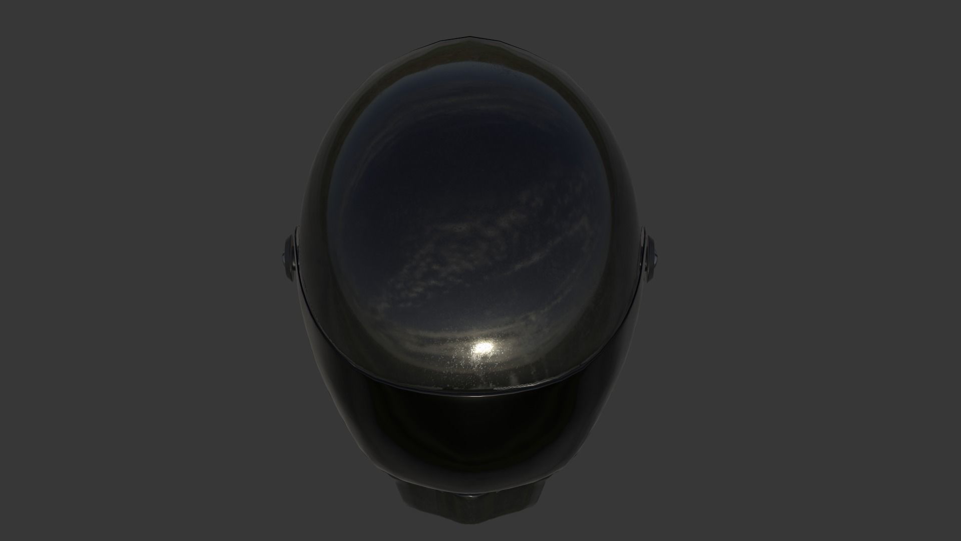 Motorcycle Helmet - Tutorial Included 3D model_13