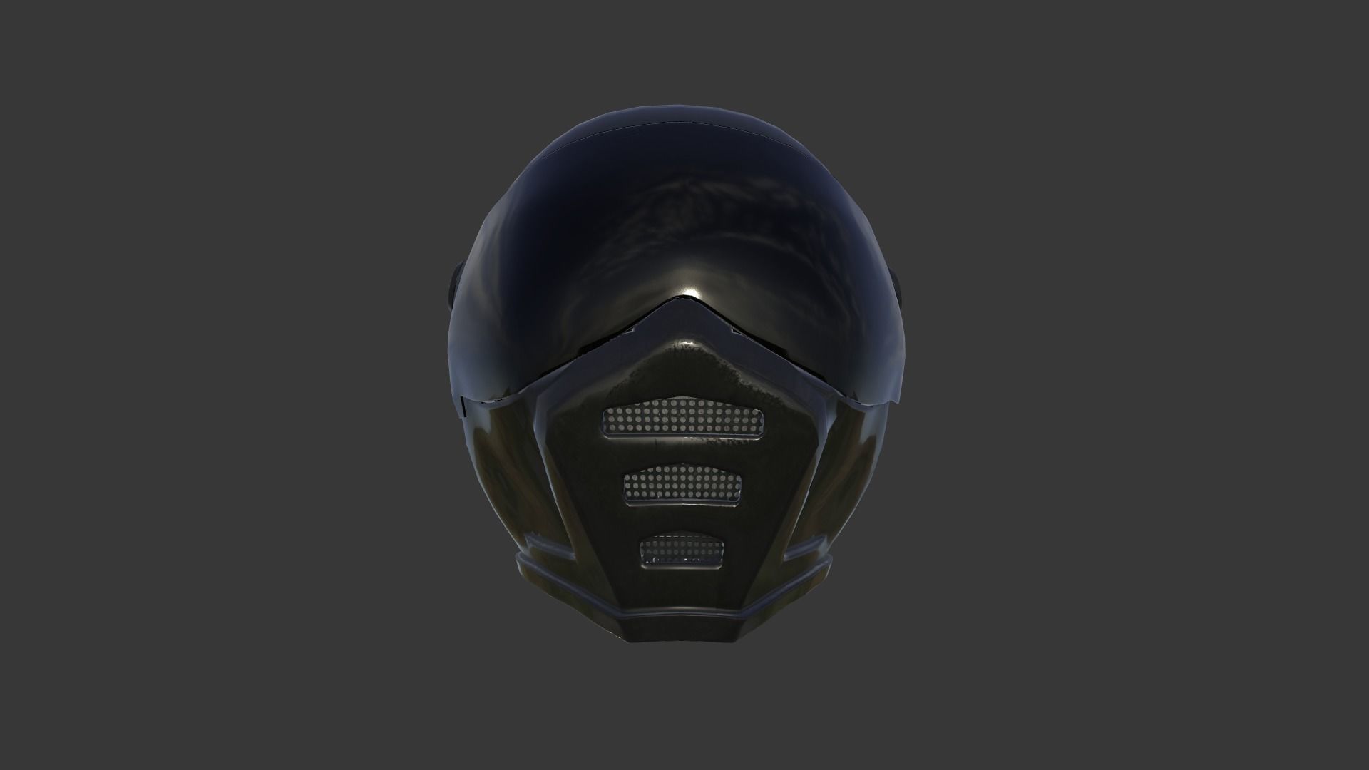 Motorcycle Helmet - Tutorial Included 3D model_11