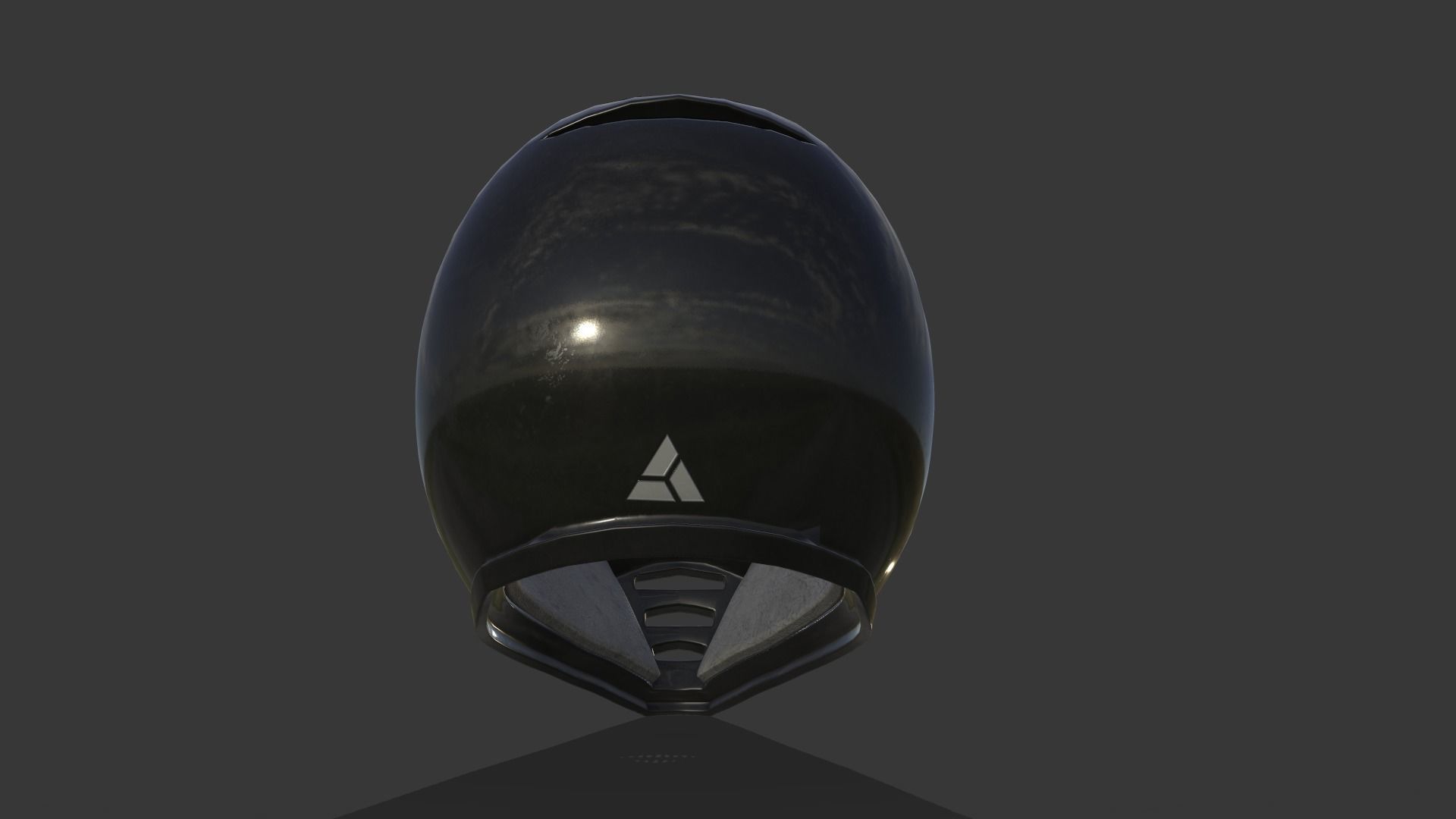 Motorcycle Helmet - Tutorial Included 3D model_17