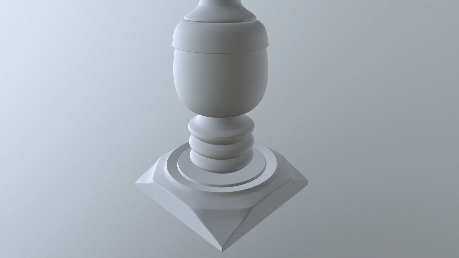 Wooden Lamp Shade Low-poly 3D model_22