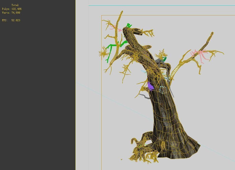 Game Model - Desert - Deadwood 10 3D model_2