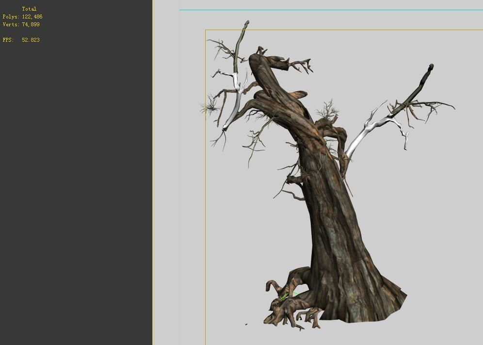 Game Model - Desert - Deadwood 10 3D model_1