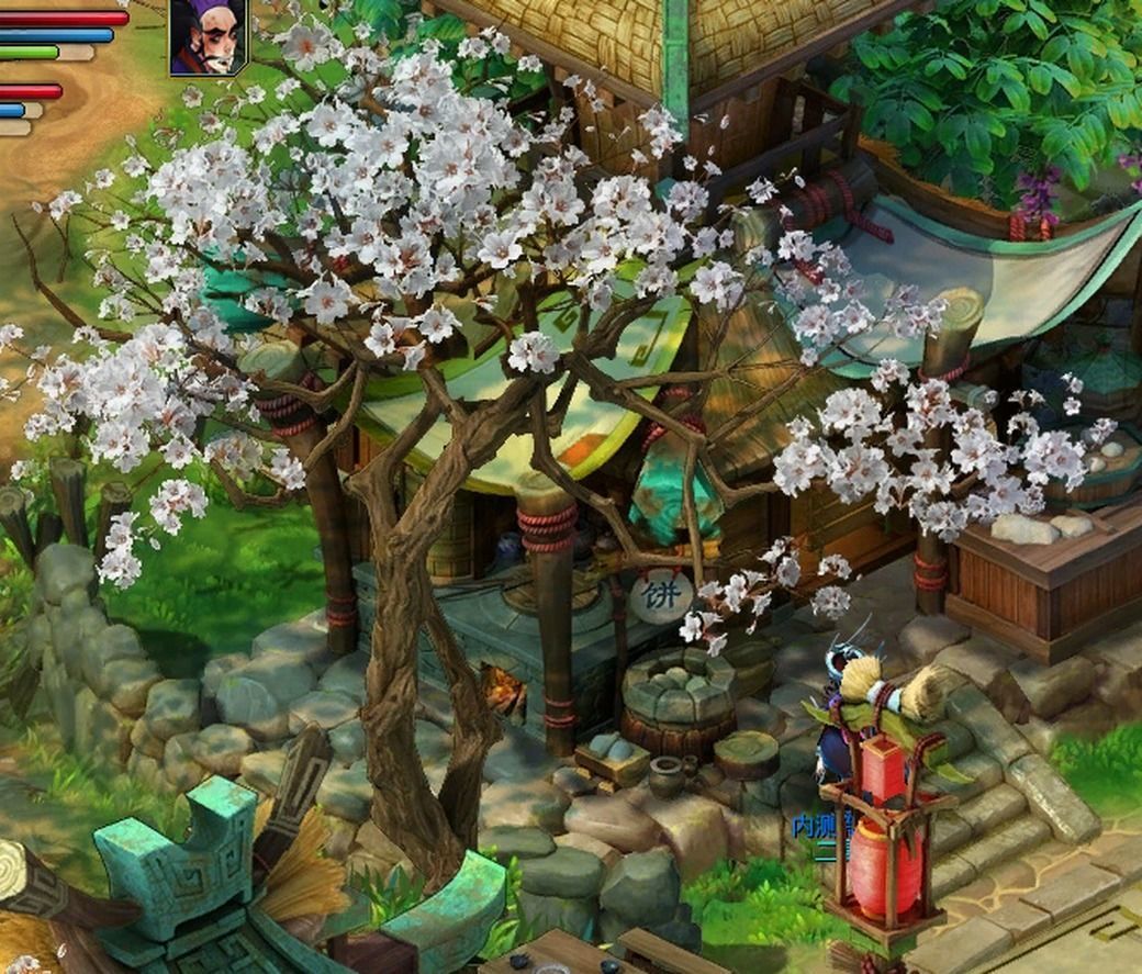 Peach Blossom Island - Trees 06 3D model_8