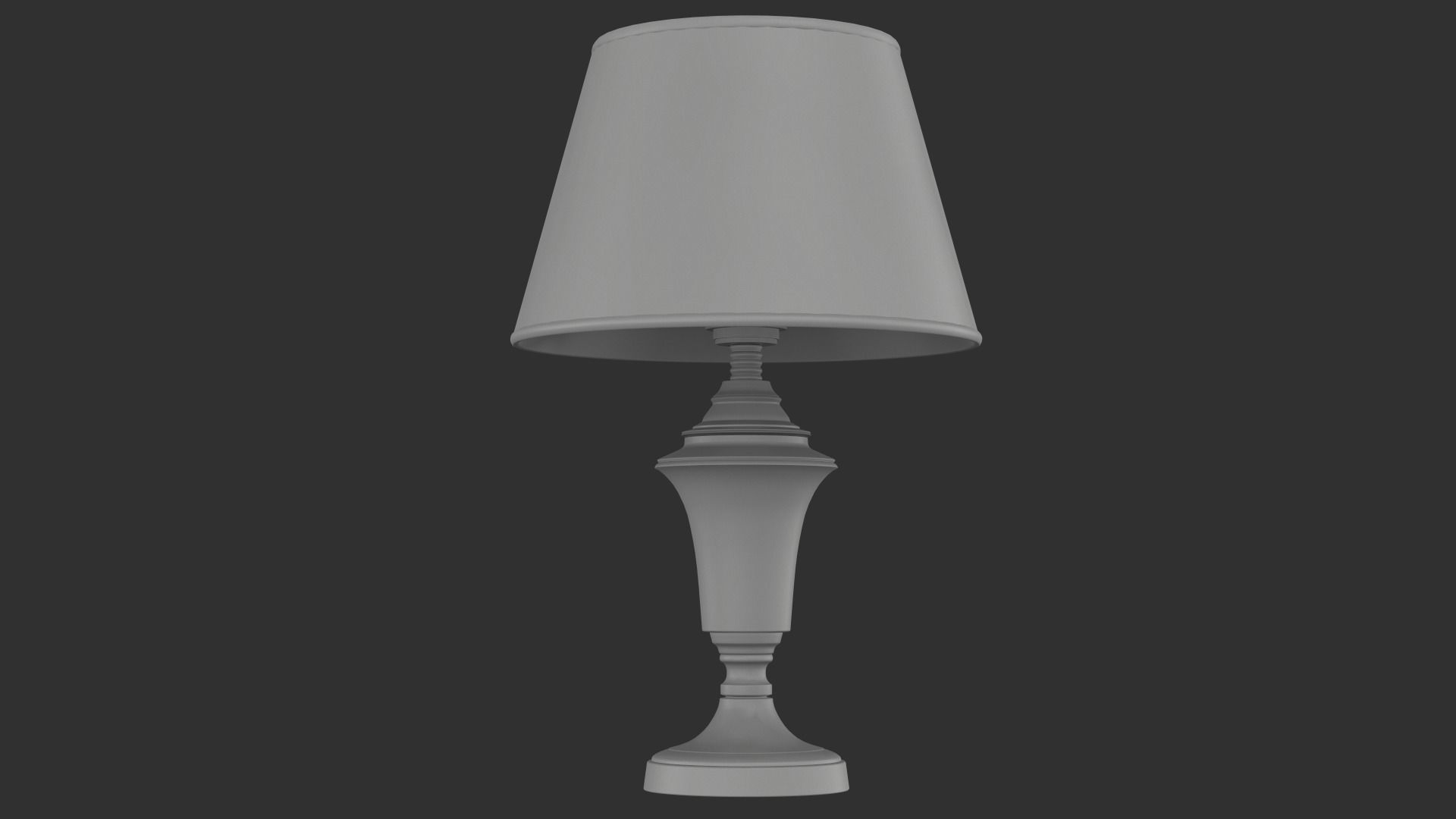 Antique Lamp Shade 3D model_12