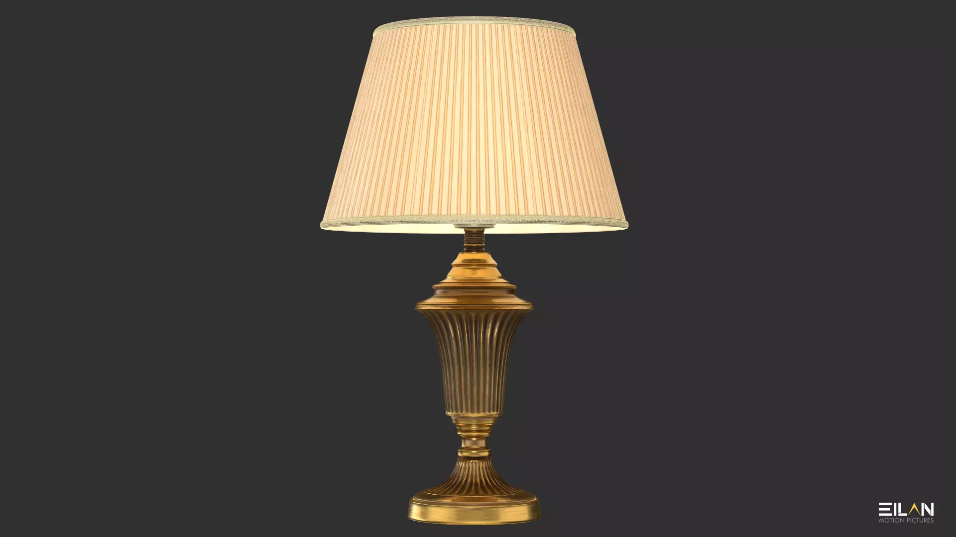 Antique Lamp Shade 3D model_0