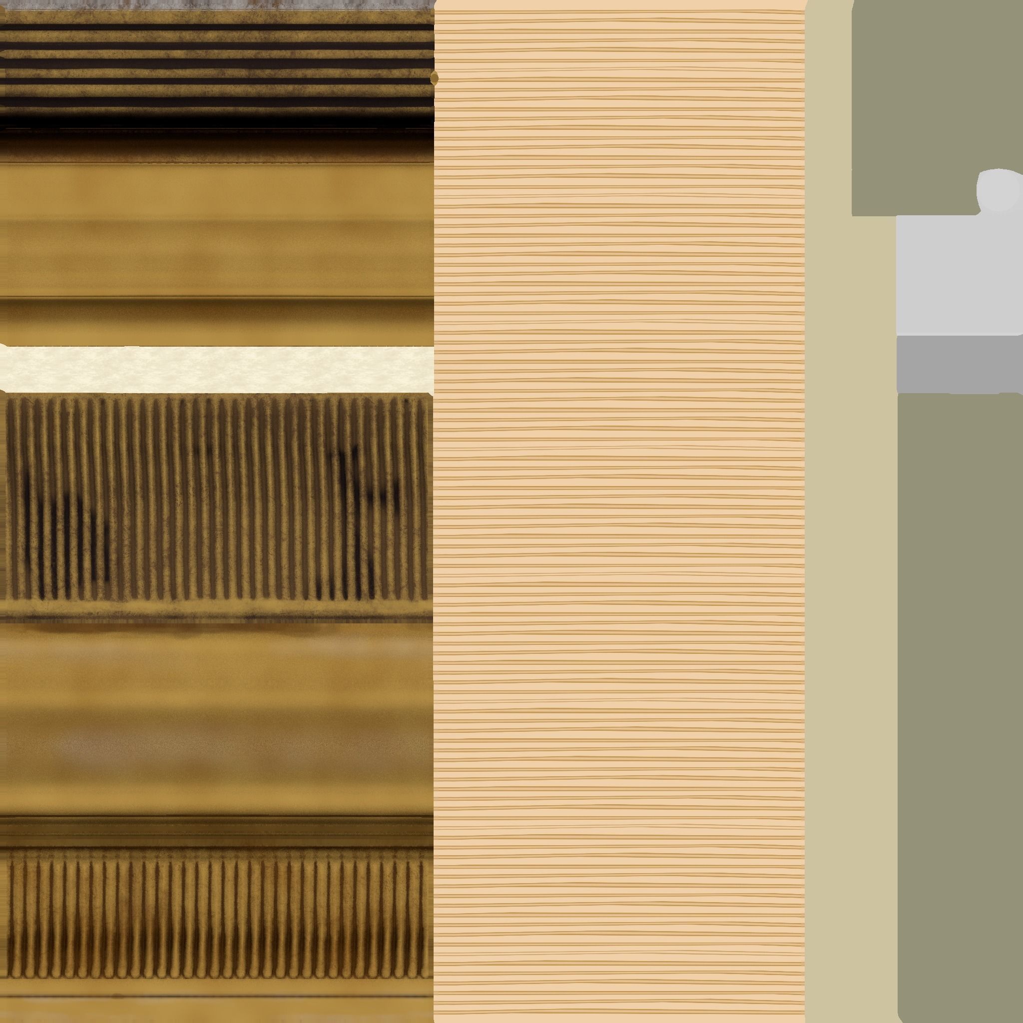 Antique Lamp Shade 3D model_22