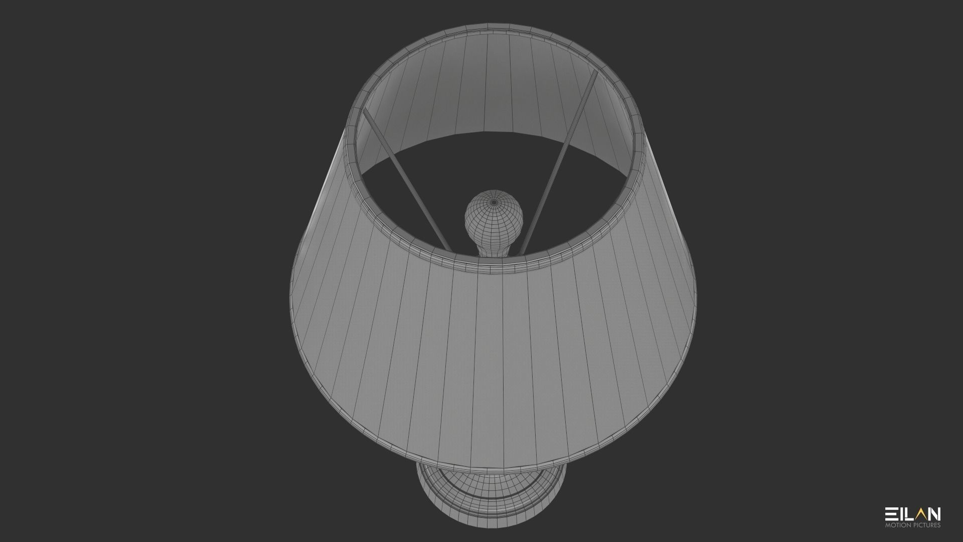 Antique Lamp Shade 3D model_9