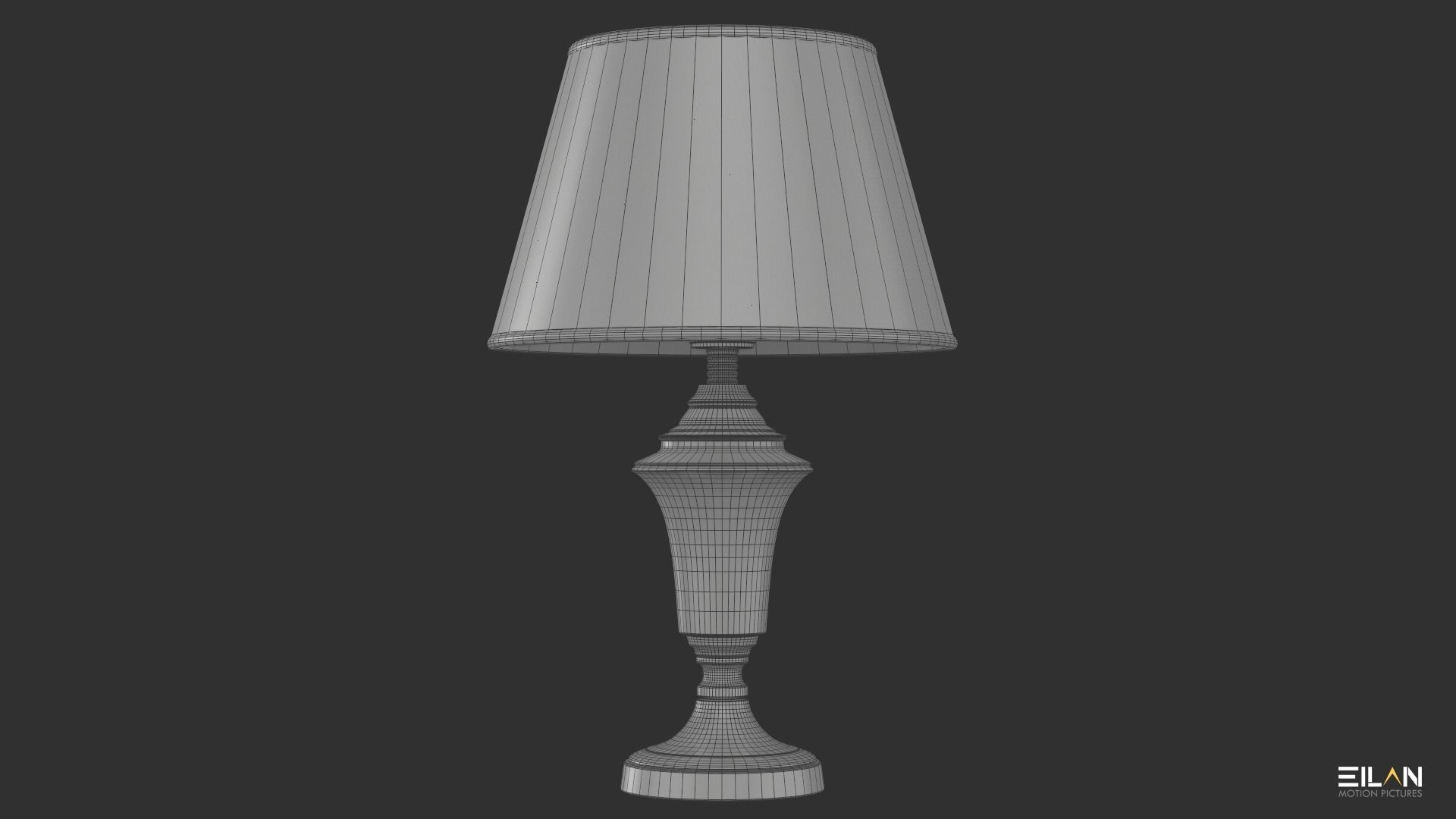 Antique Lamp Shade 3D model_3