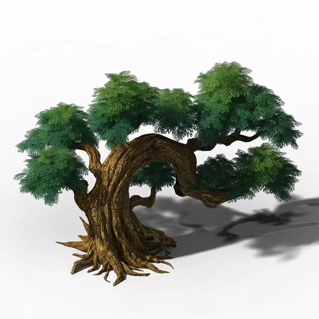 Peach Blossom Island - Plant - Tree 07 3D model
