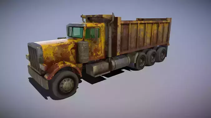 American Tri-Axle Dump Truck