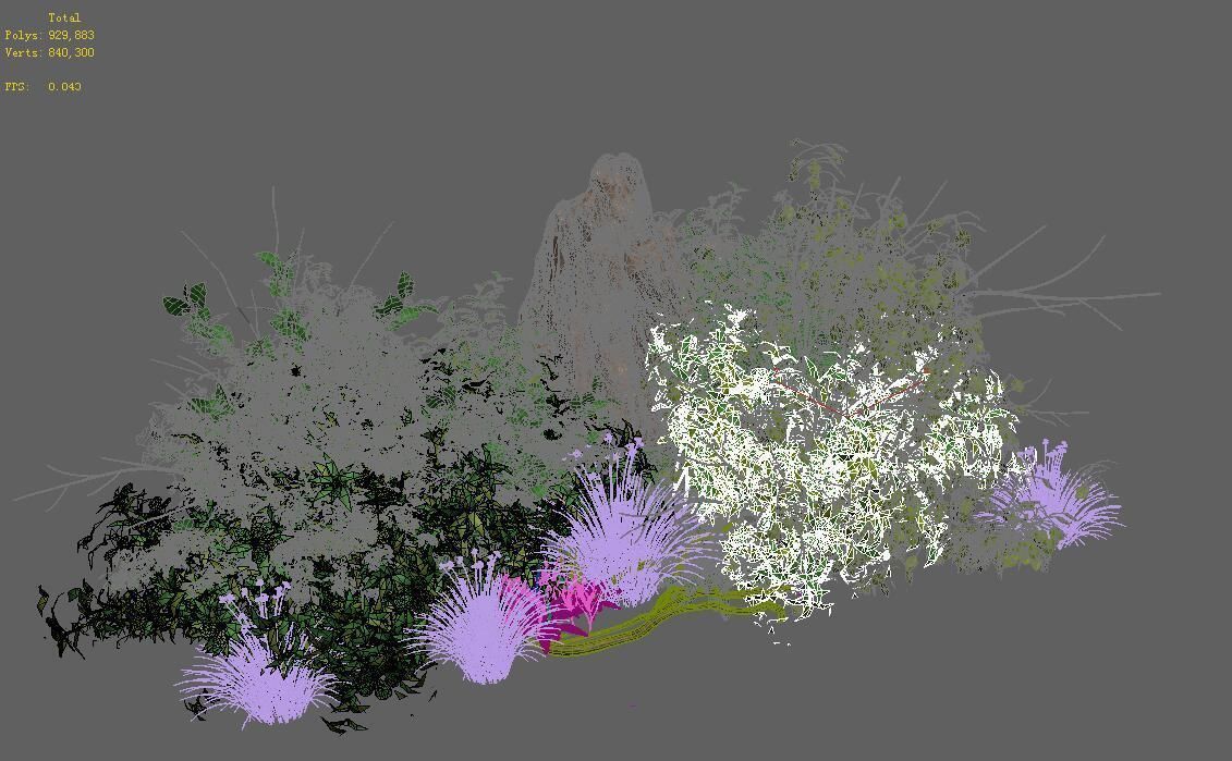 General plant - flowers 37 3D model_3