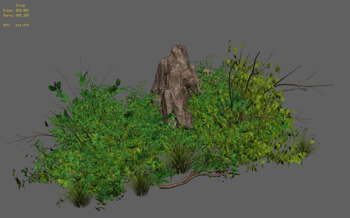 General plant - flowers 37 3D model_1