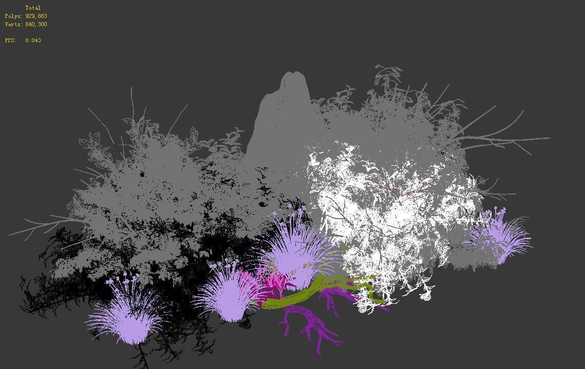 General plant - flowers 37 3D model_2