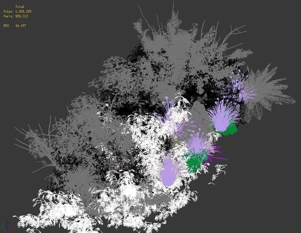 General plant - flowers 38 3D model_3