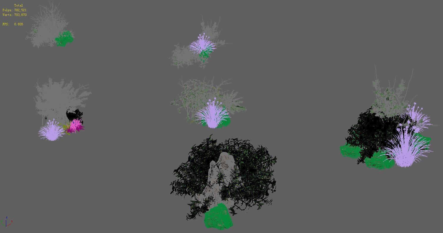 General plant - flowers 39 3D model_8