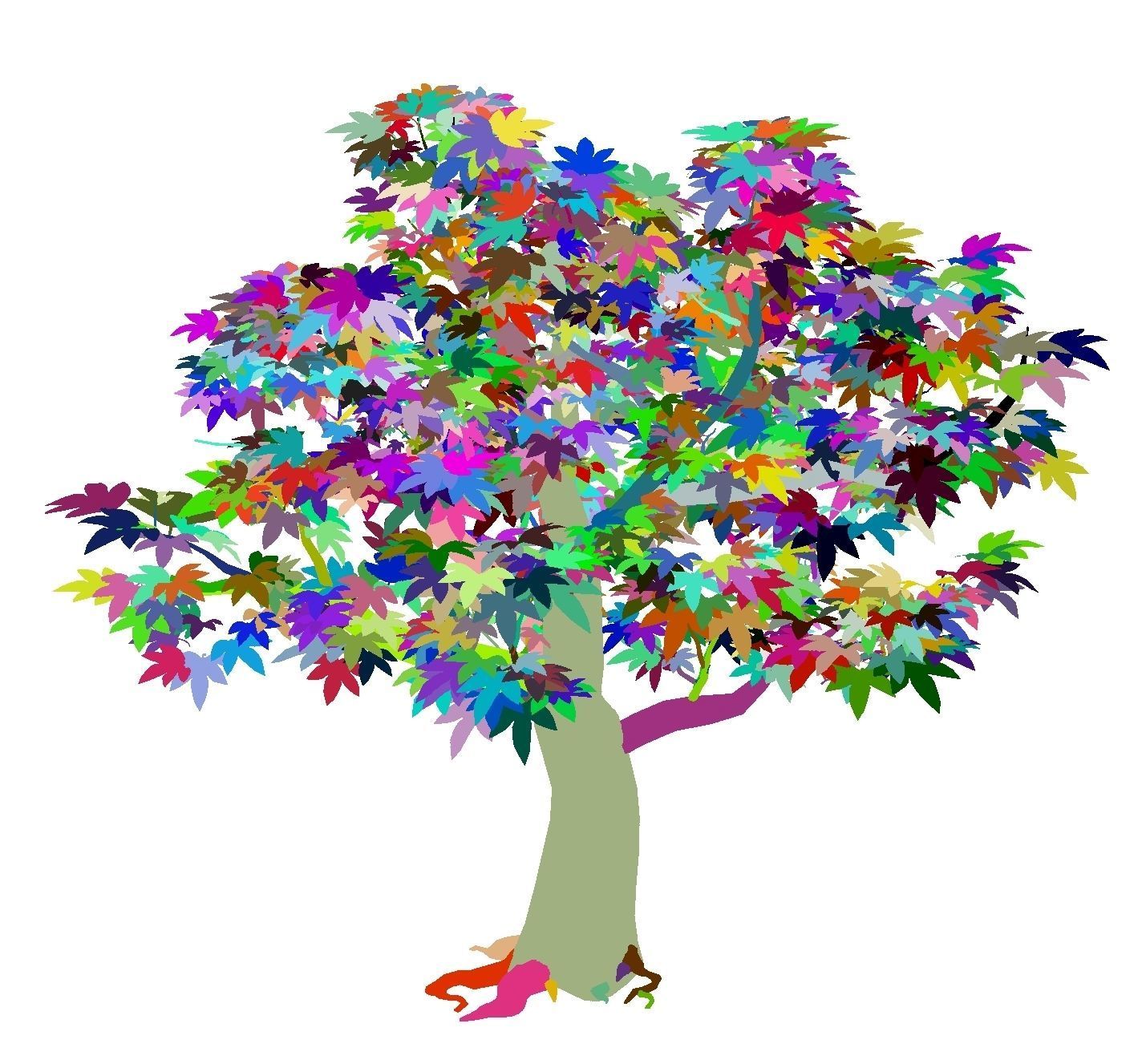 Game Model - Maple 014 3D model_1