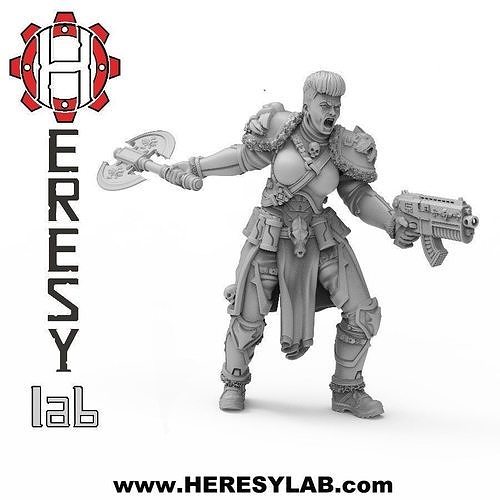 Ursula heresy lab 3D print model