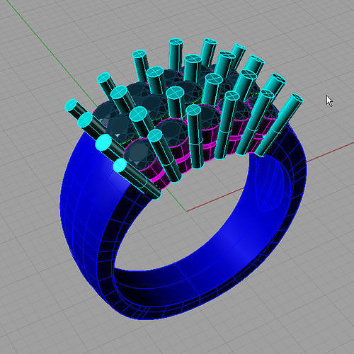 Pave eternity  3D print model 3D print model