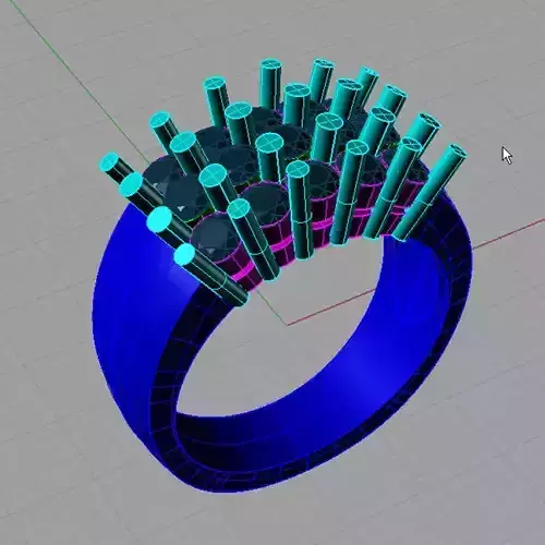 Pave eternity  3D print model 3D print model