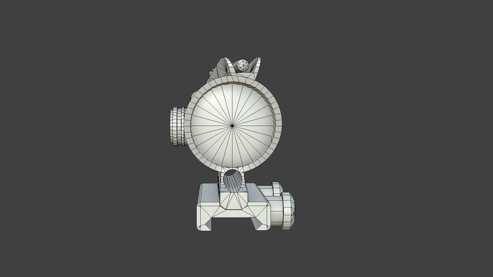 Weapon - Scope - 07 - Scope4X Low-poly 3D model_24