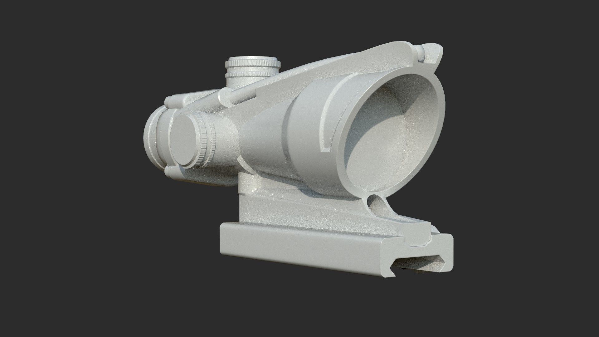 Weapon - Scope - 07 - Scope4X Low-poly 3D model_15