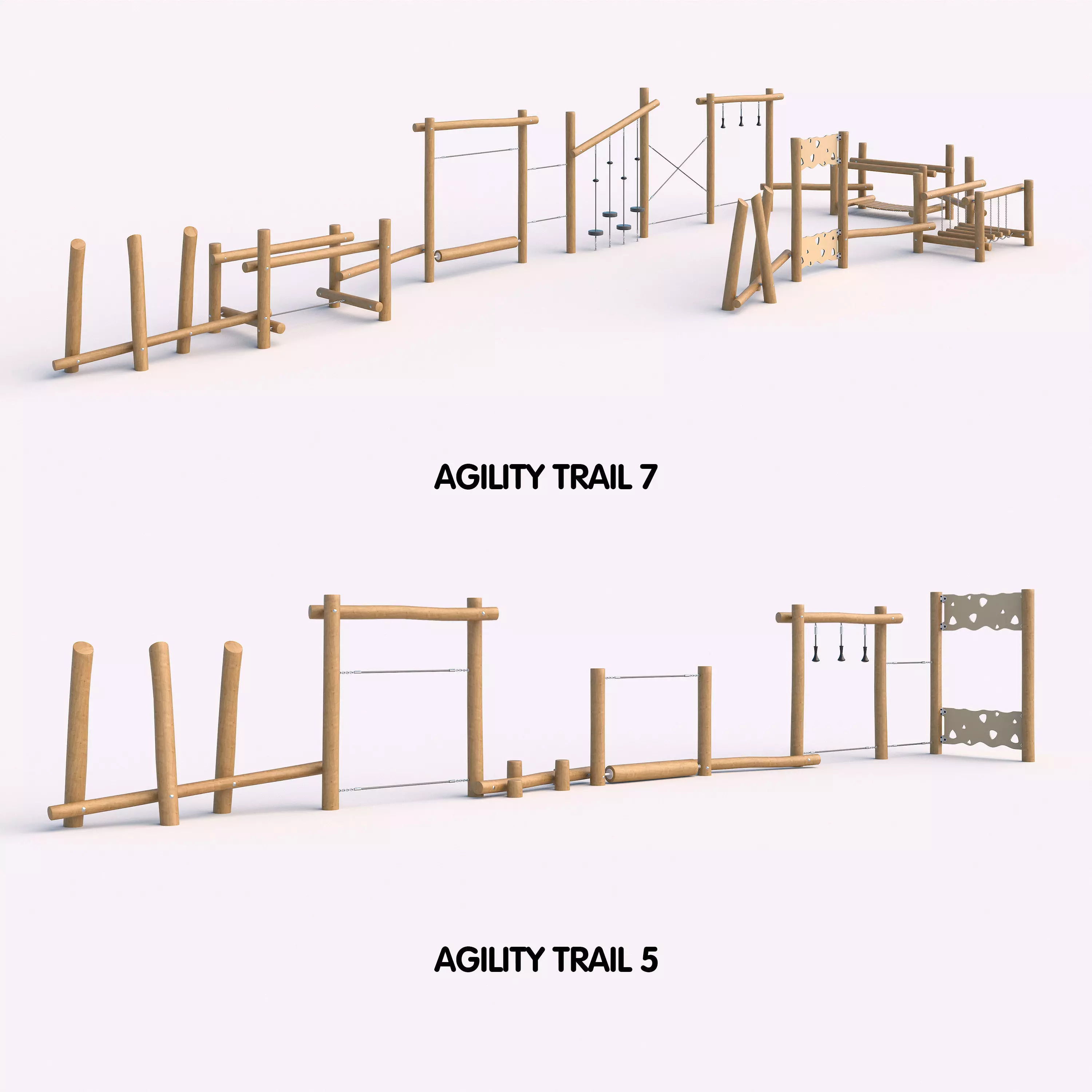 Agility Trail Kompan 3D model
