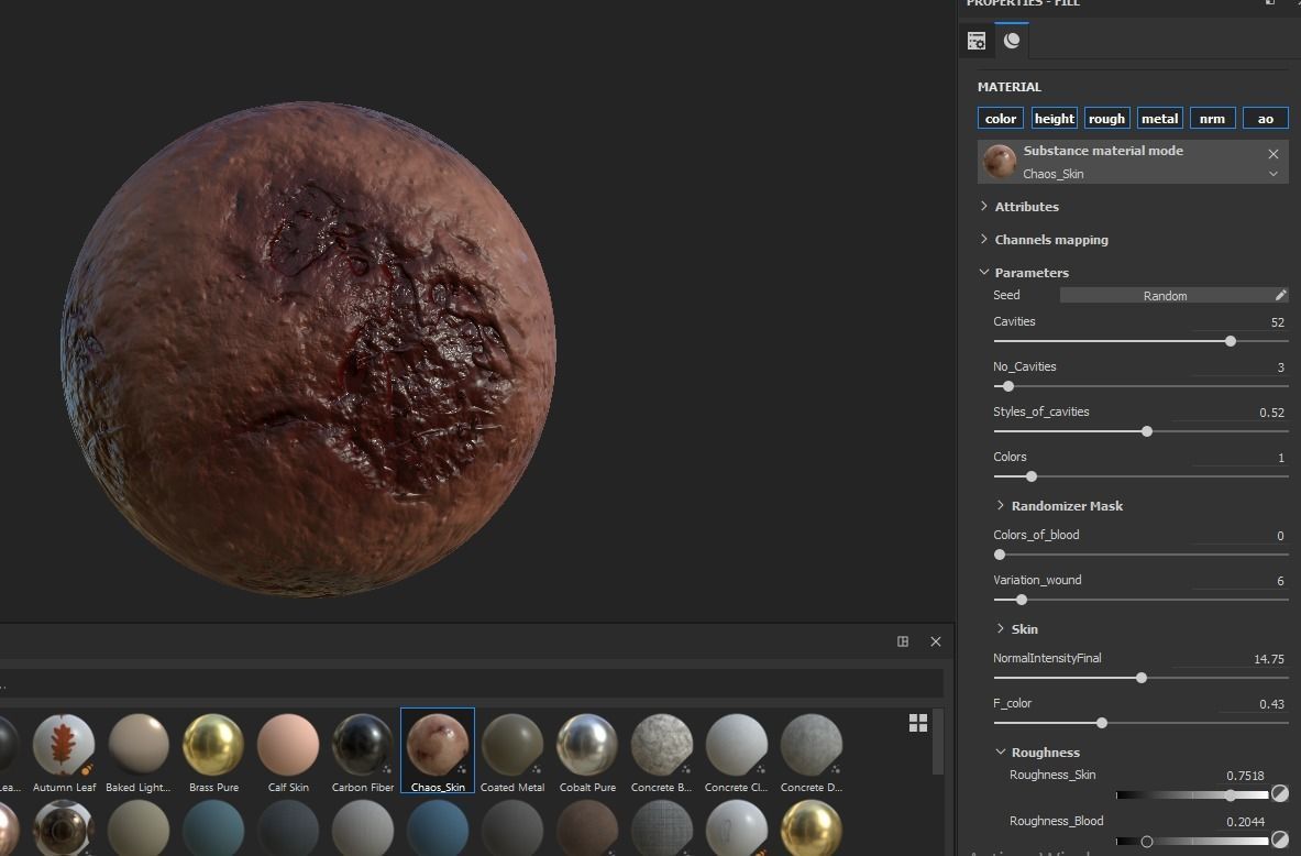 Chaos Skin Material  -Pro version- Texture_8