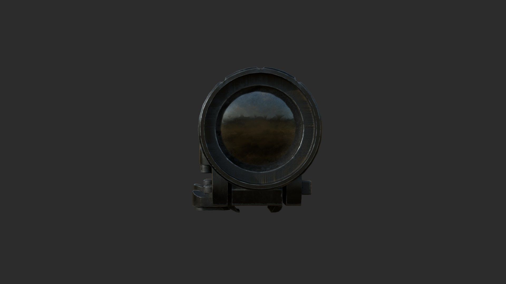 Weapon - Scope - 08 - Scope6X Low-poly 3D model_7
