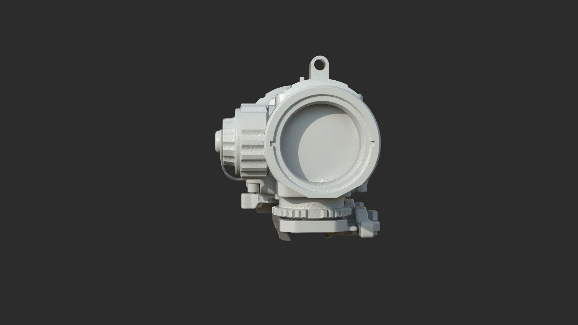 Weapon - Scope - 08 - Scope6X Low-poly 3D model_11