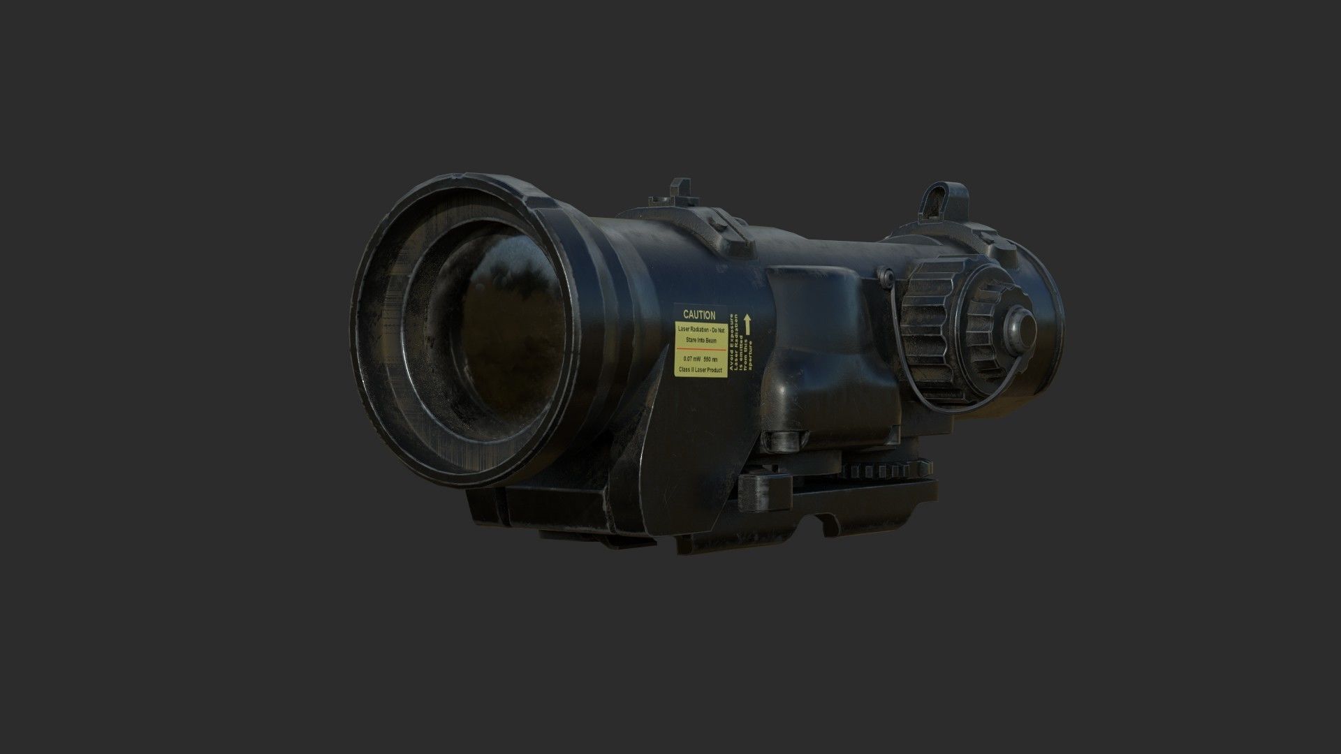 Weapon - Scope - 08 - Scope6X Low-poly 3D model_8