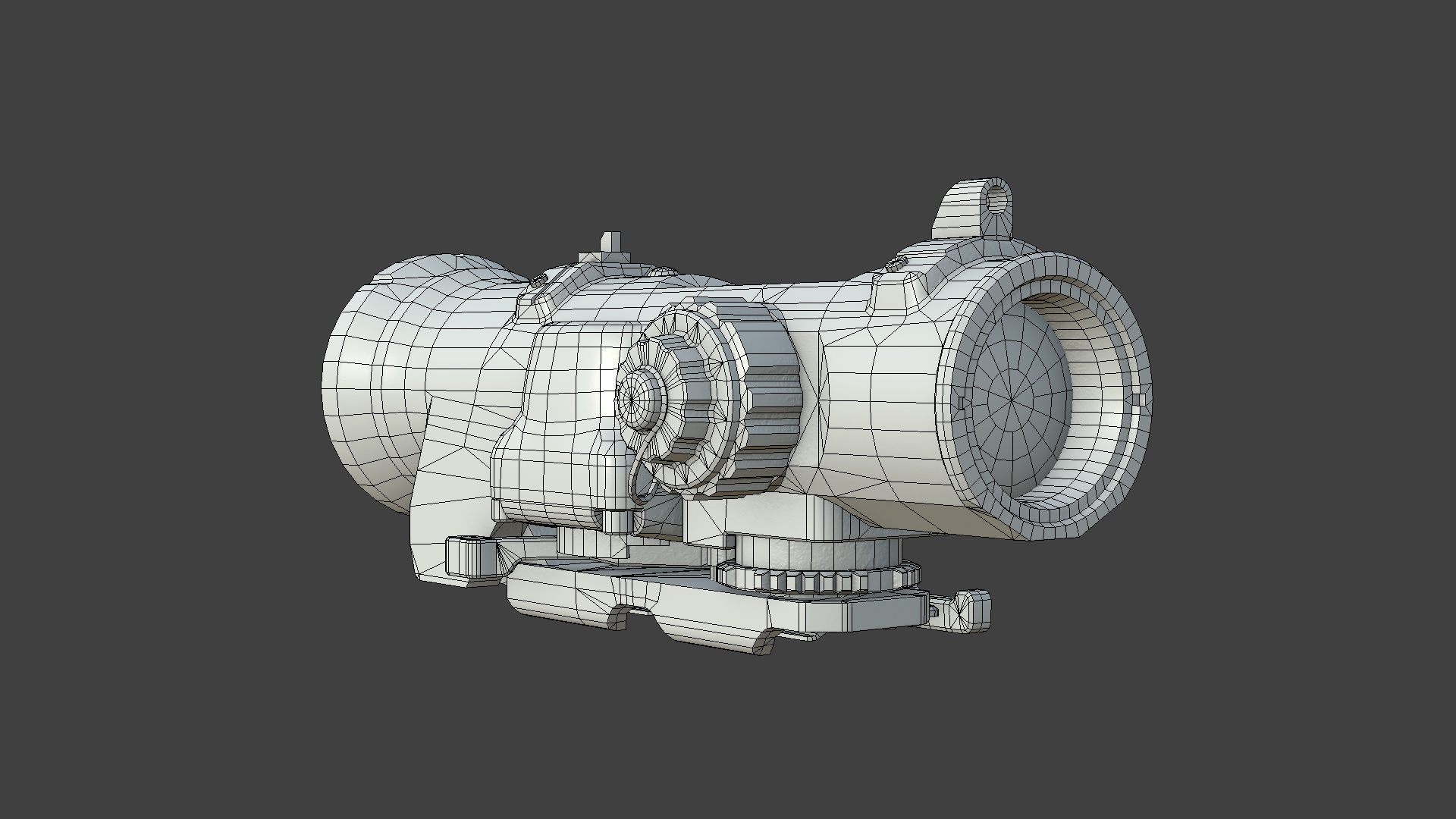Weapon - Scope - 08 - Scope6X Low-poly 3D model_18