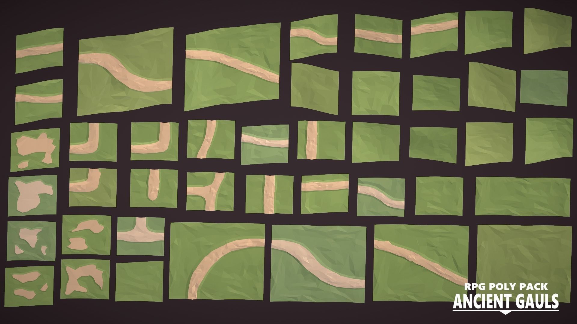 RPG Poly Pack - Ancient Gauls Low-poly 3D model_22