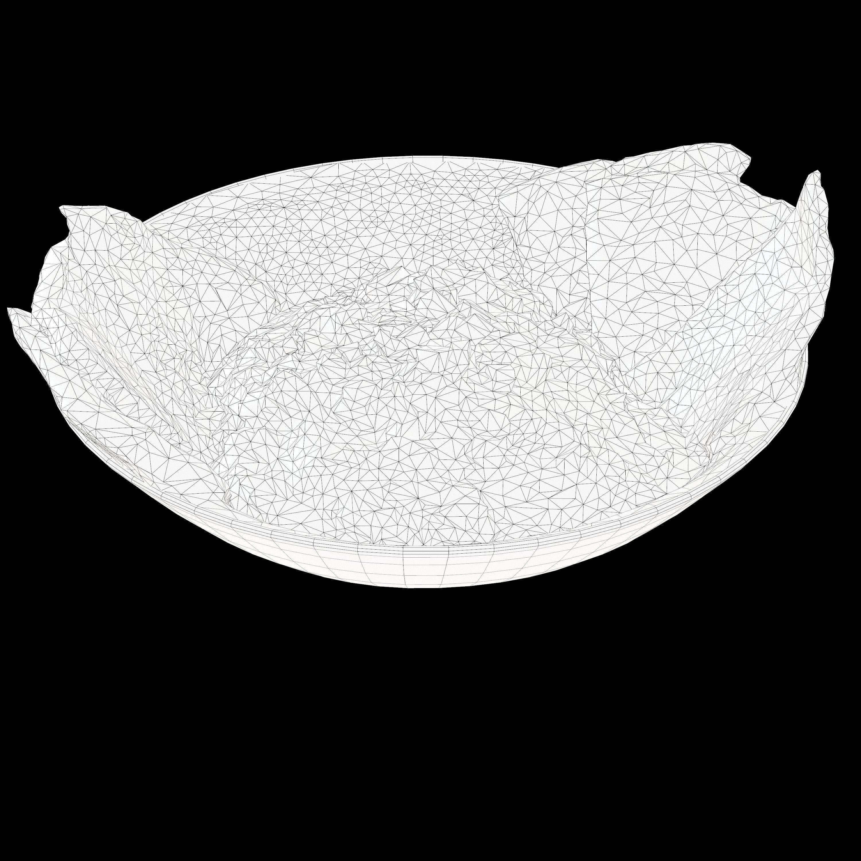 BUTTER CHICKEN RICE BOWL Low-poly 3D model_14