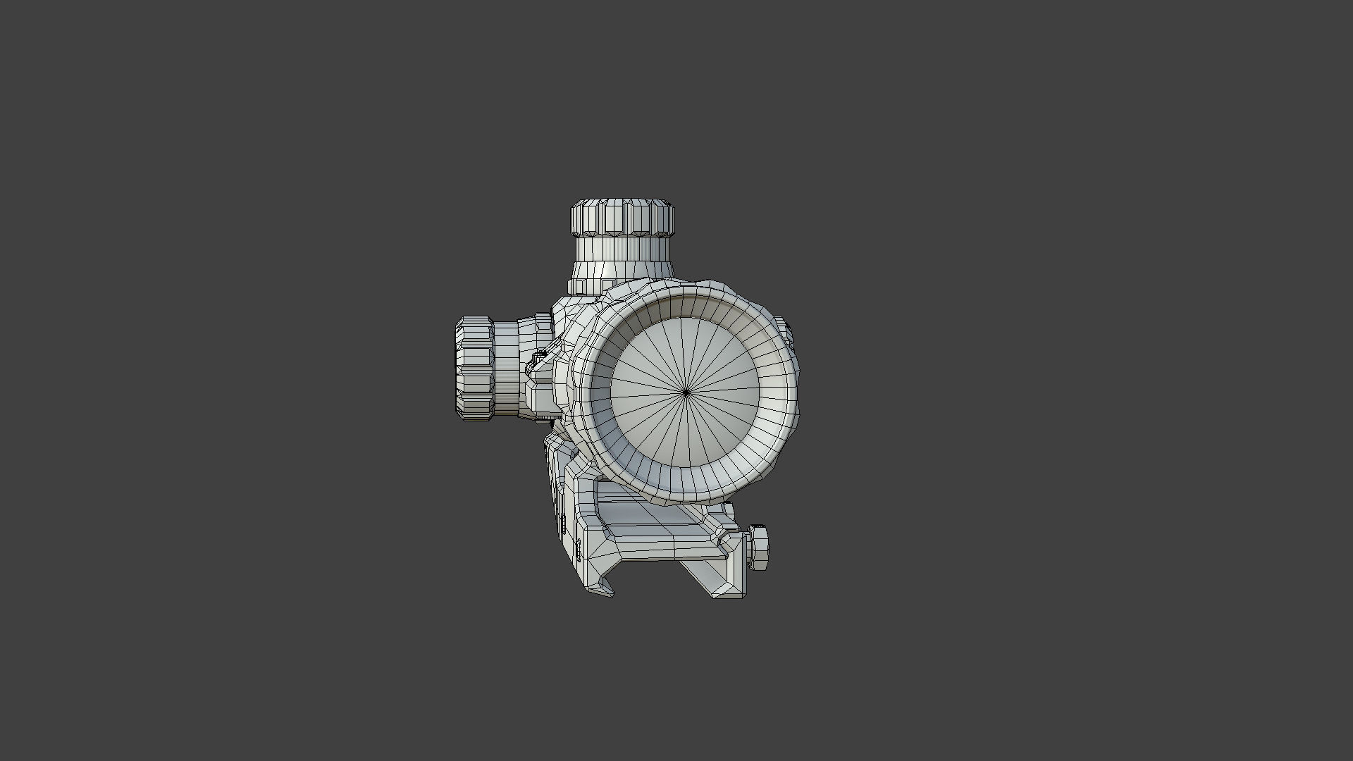 Weapon - Scope - 10 - TacticalCraftsman Low-poly 3D model_23