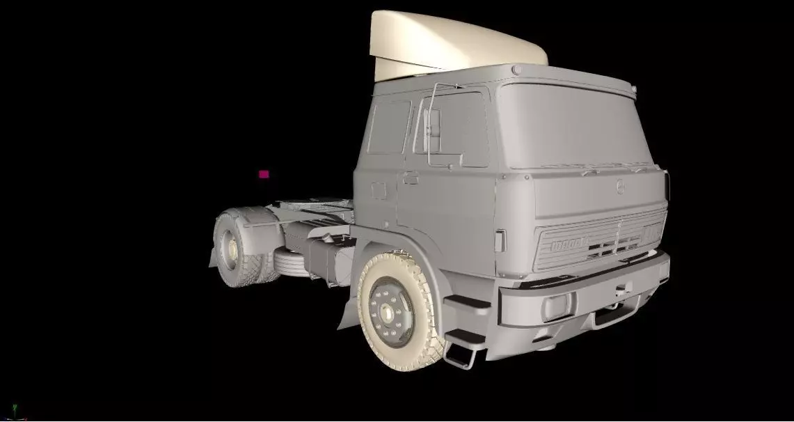 Liaz 110 Low-poly 3D model