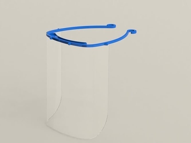 Face Shield 3D model