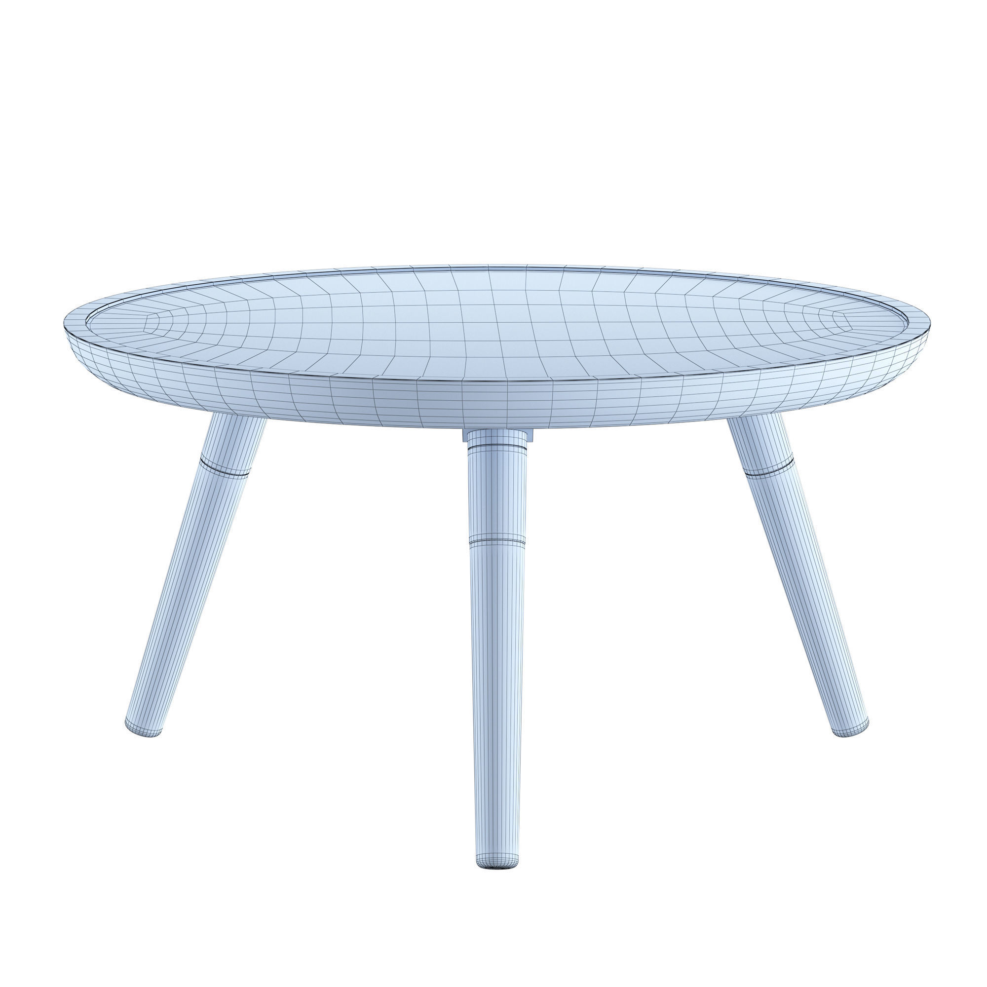 Coffee table Jafar large 3D model_7