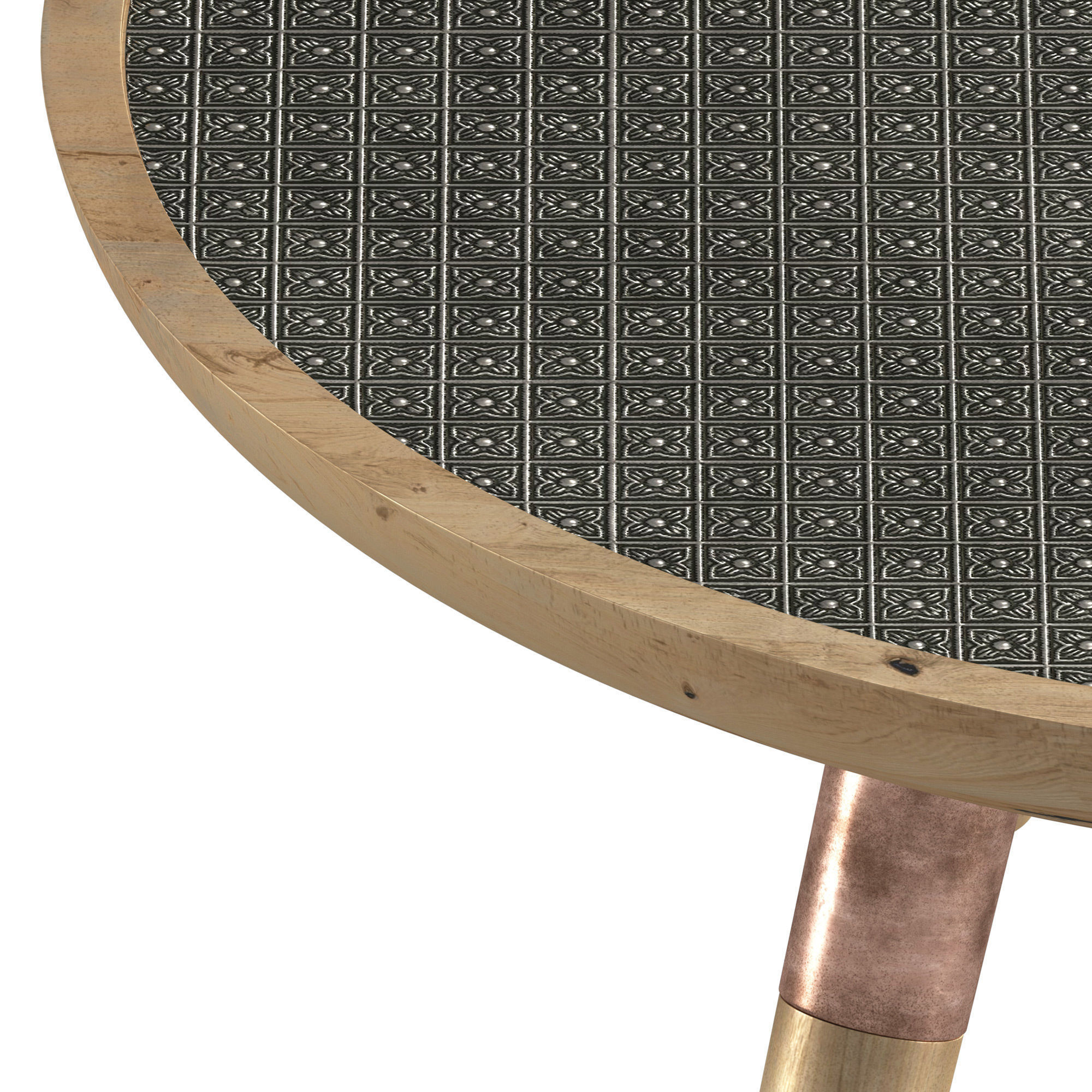 Coffee table Jafar large 3D model_3