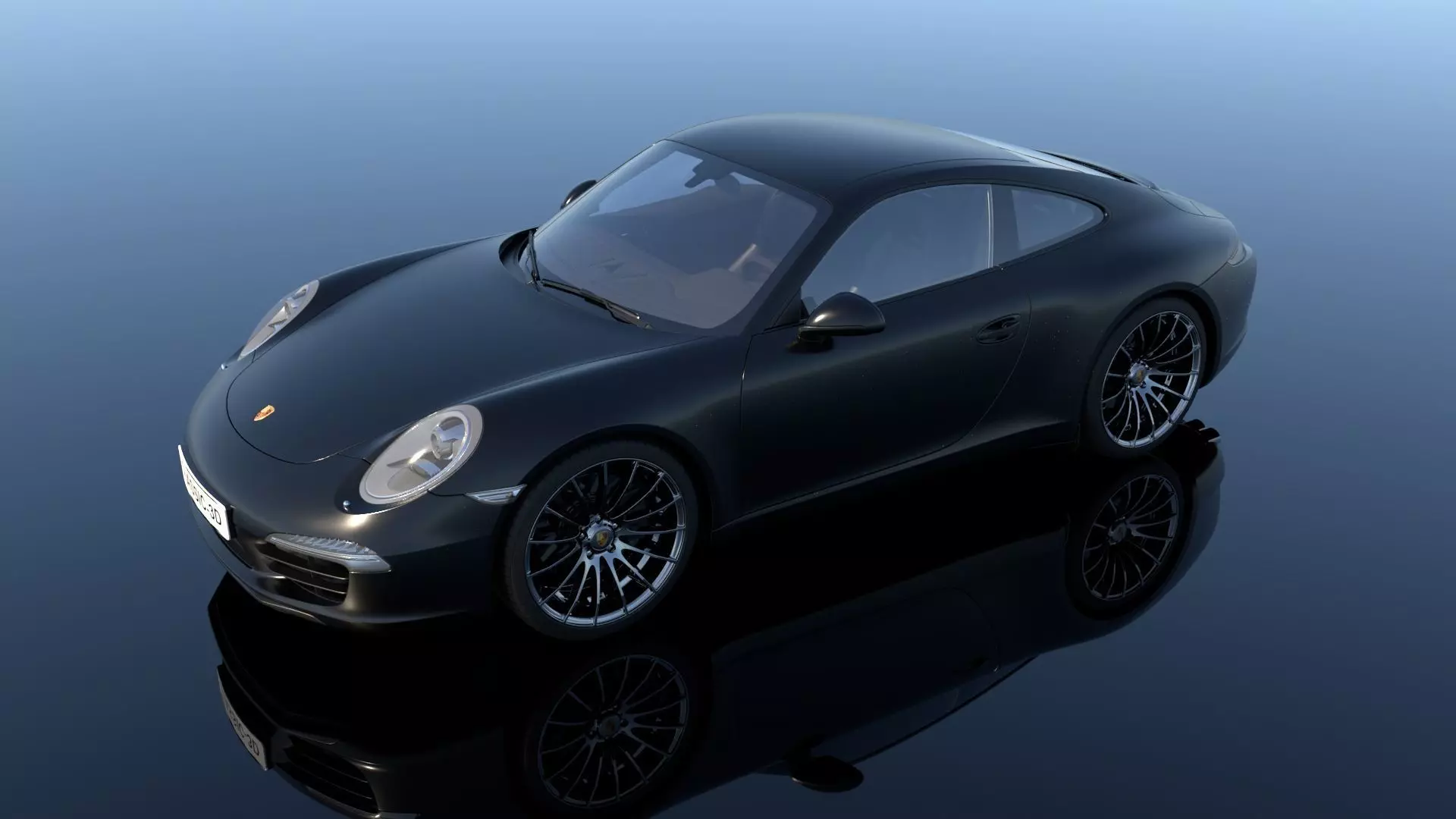 porsche 911 3D model_0