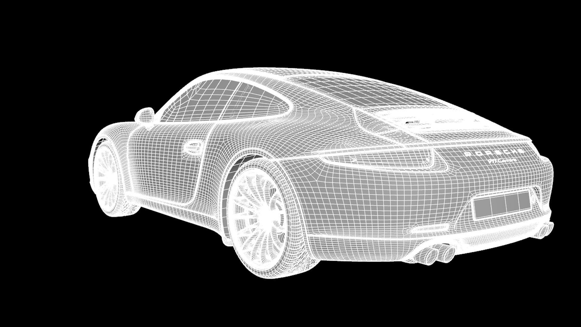 porsche 911 3D model_13