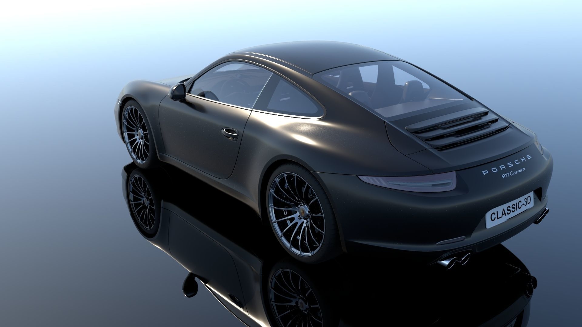 porsche 911 3D model_4