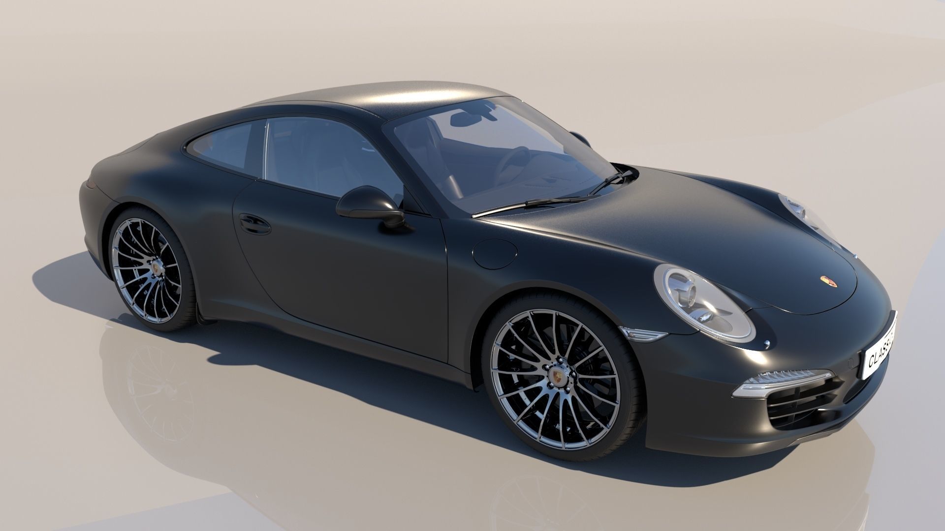 porsche 911 3D model_6