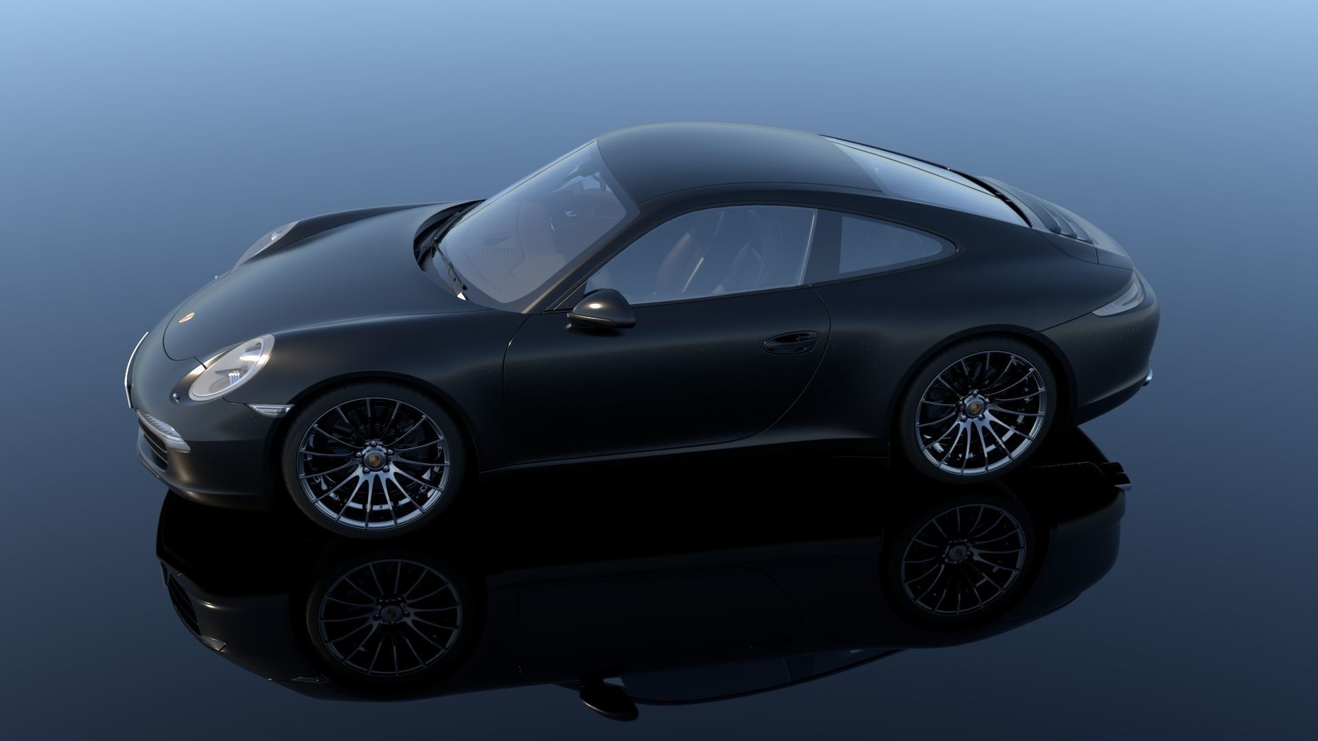 porsche 911 3D model_5
