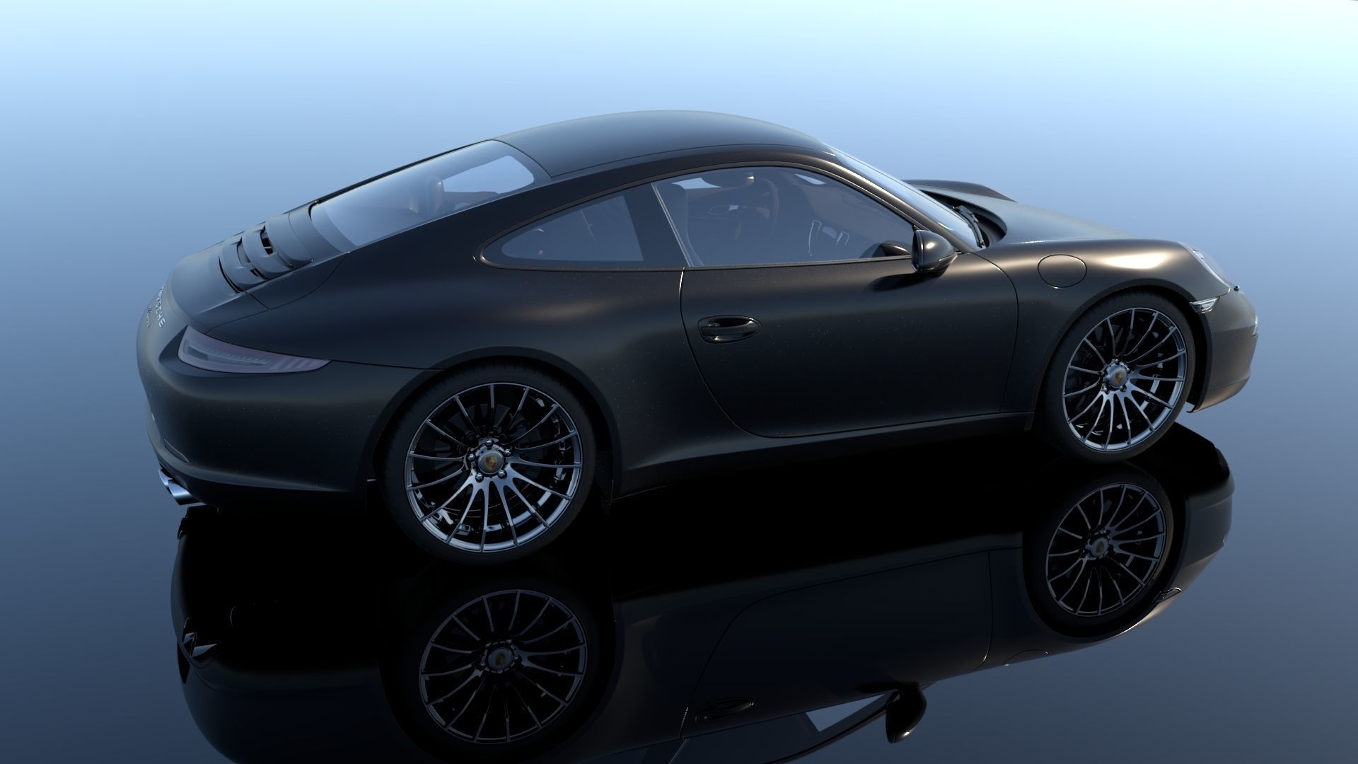 porsche 911 3D model_1