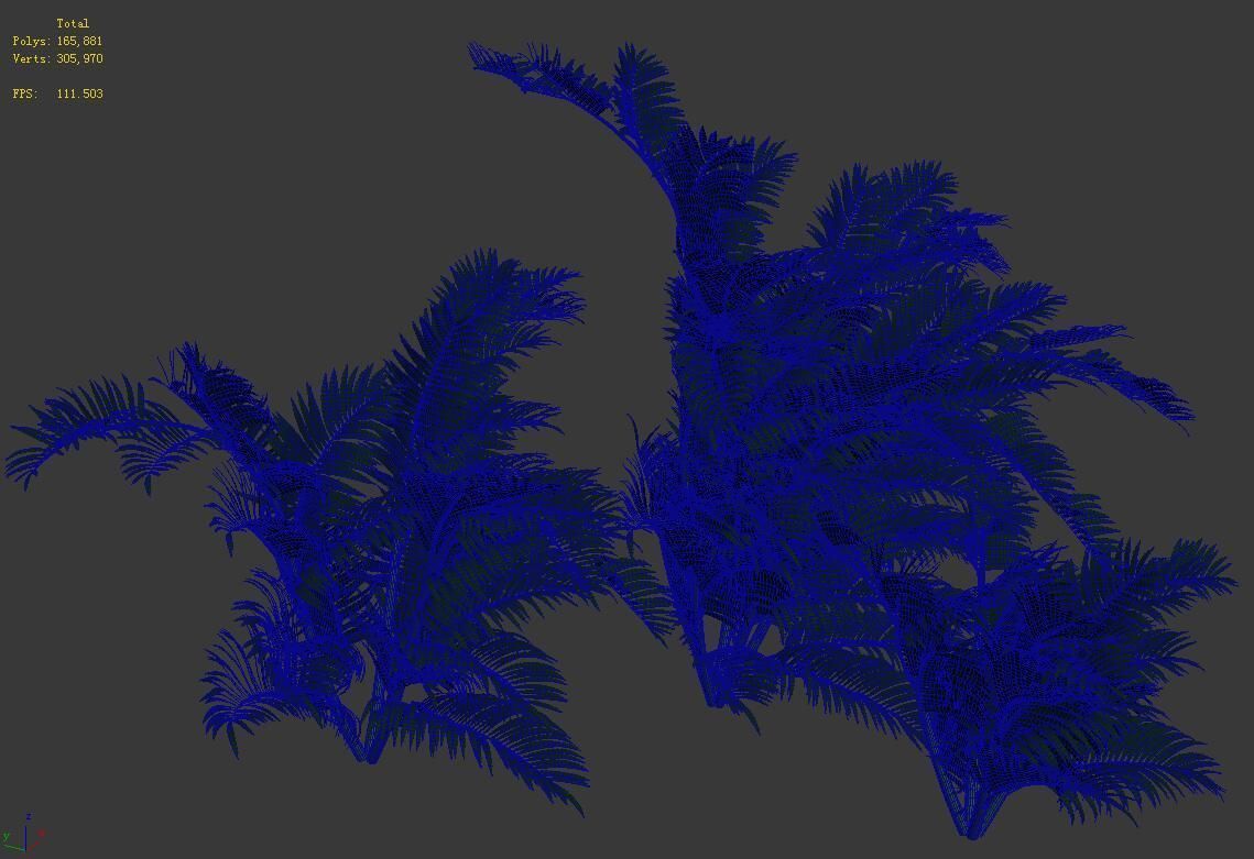 Plant - tropical tree 3D model_9