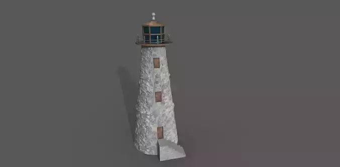Light House Low-poly